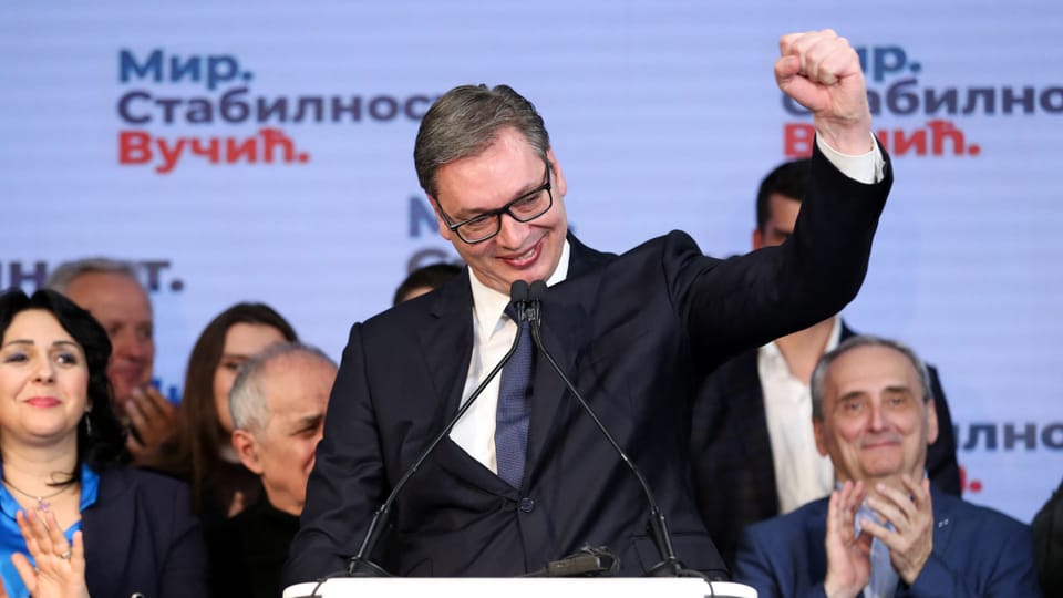 Vucic gewinnt die Präsidentschaftswahlen in Serbien