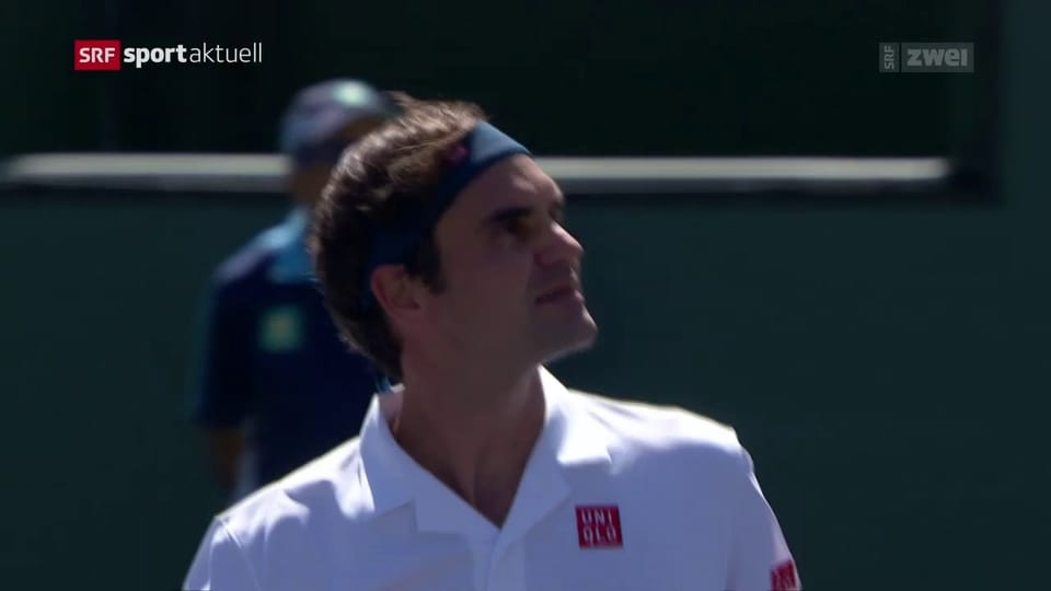 Archiv: Federer schlägt Hurkacz im Viertelfinal von Indian Wells