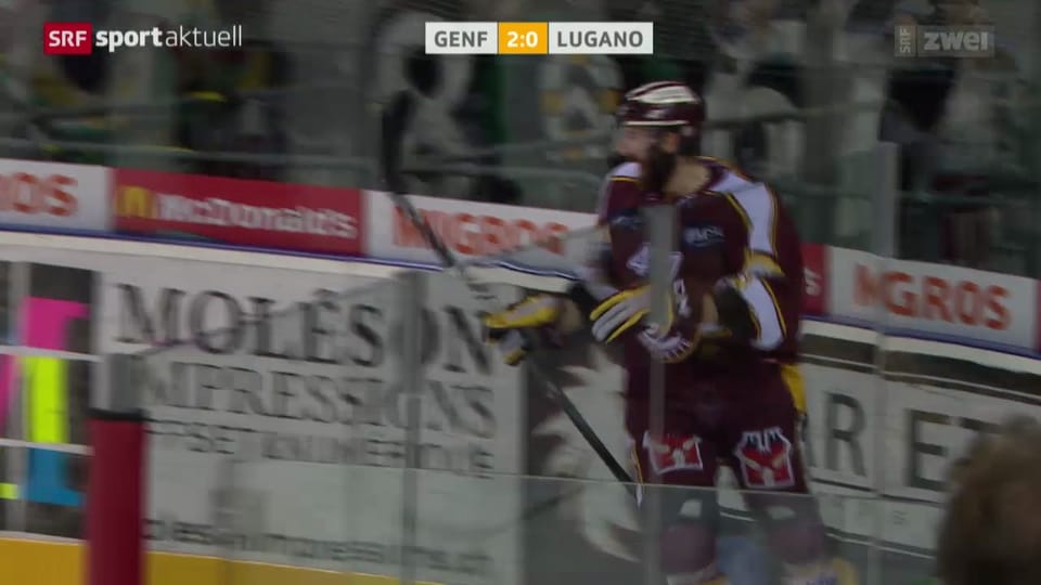 Eishockey: Genf - Lugano