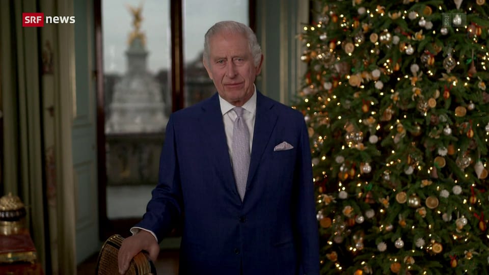 König Charles III. setzt politische Akzente in Weihnachtsansprache