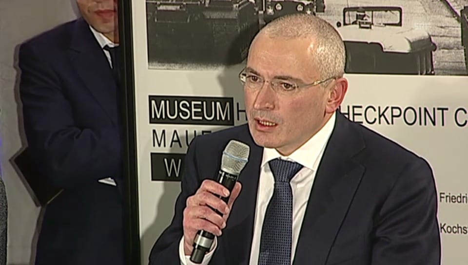 Chodorkowski über die Schweiz
