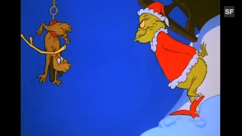 Das Finale von «How the Grinch stole Christmas» (1966)