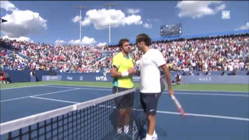 ATP Cincinnati 2012: Federer - Wawrinka