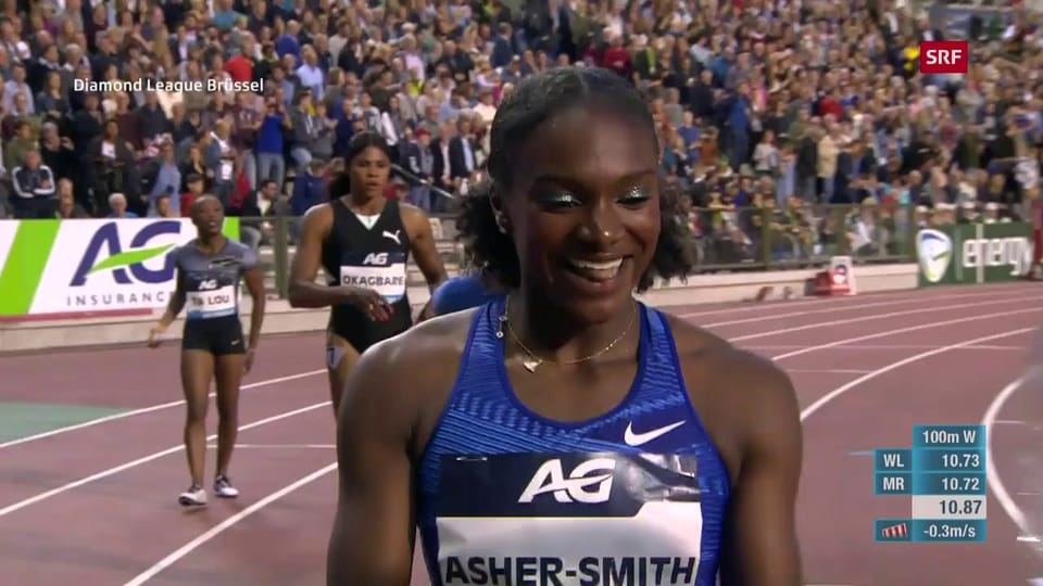 Asher-Smith siegt über 100 m