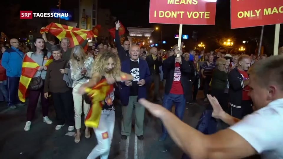 Referendum in Mazedonien gescheitert