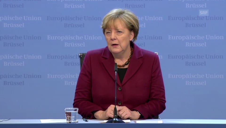 Angela Merkel zum EU-Türkei-Gipfel