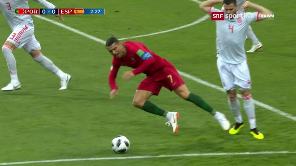 Ronaldo versenkt den 1. Penalty an der WM 2018