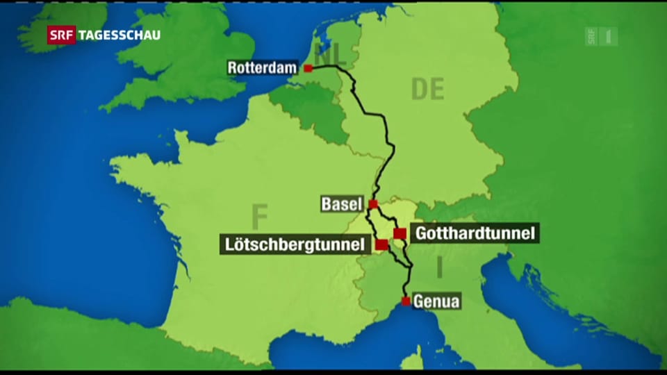 Gotthard: Herzstück zwischen Nord- und Südeuropa