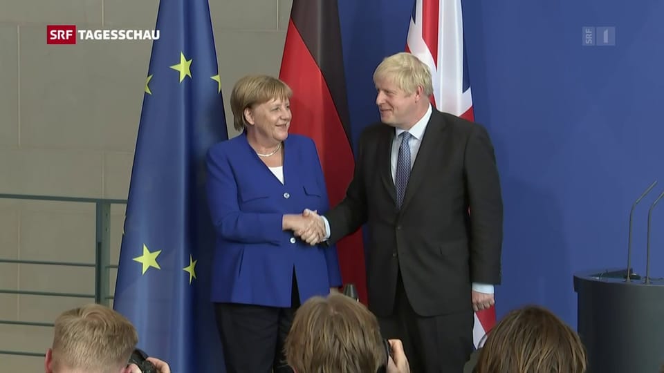 Aus dem Archiv: Britische Premier zu Besuch bei Kanzlerin Merkel