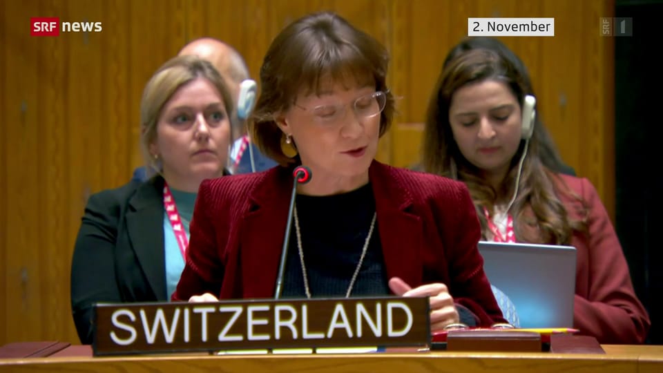 Die Schweiz ein Jahr im UNO-Sicherheitsrat