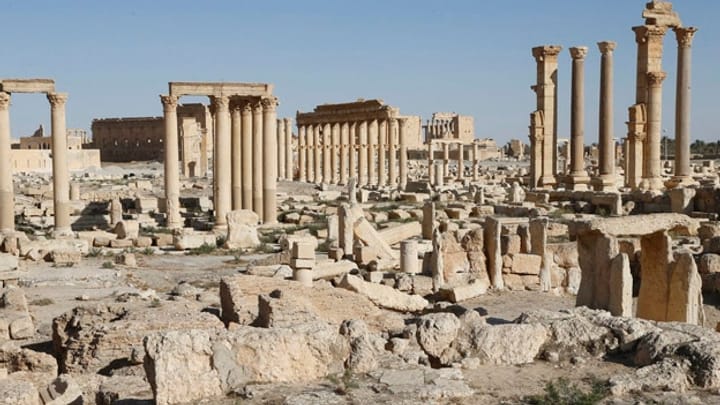 Zerstörung von Palmyra: Archäologen haben zu früh gejubelt.