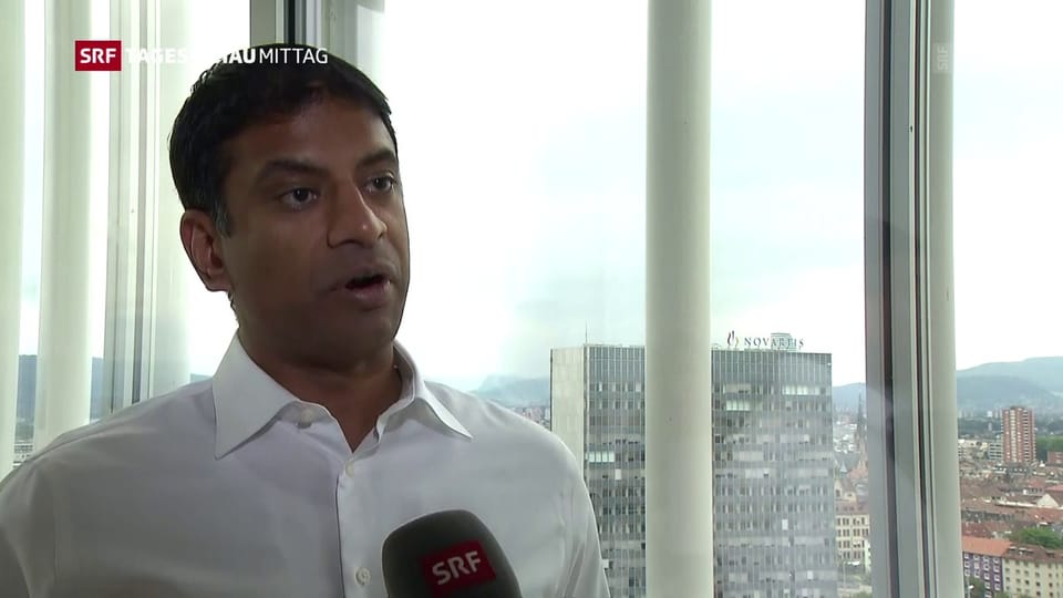 Novartis-CEO Vas Narasimhan schliesst das Kapital Alcon