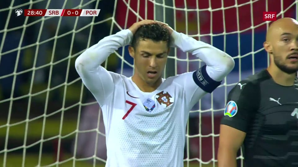 Ronaldo patzt im Abschluss