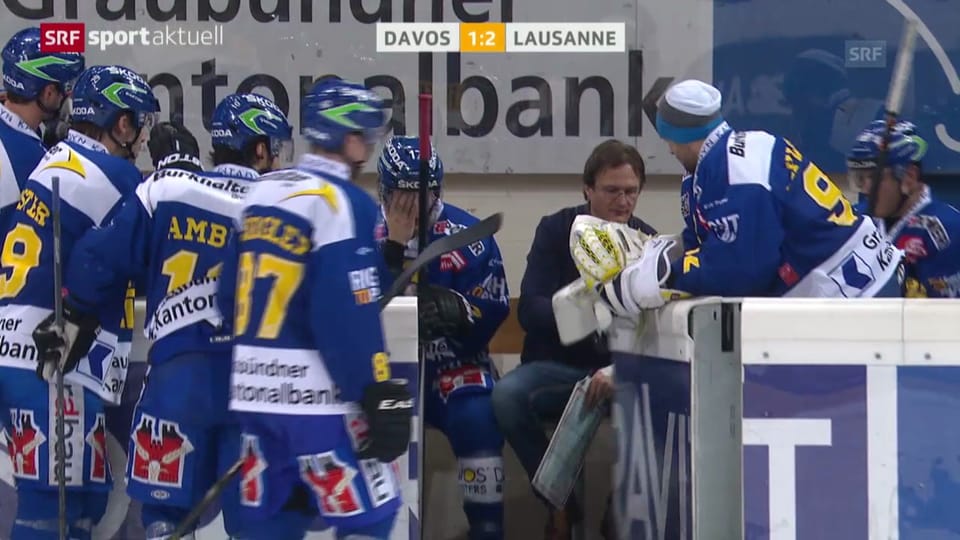 Eishockey: Davos - Lausanne