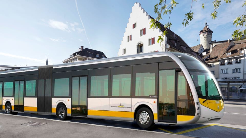 Die Stadt Schaffhausen ersetzt alle Diesel- durch Elektrobusse