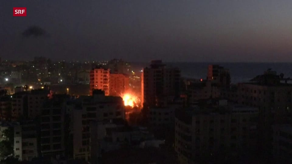 Biro da la Hamas a Gaza destruì da rachetas