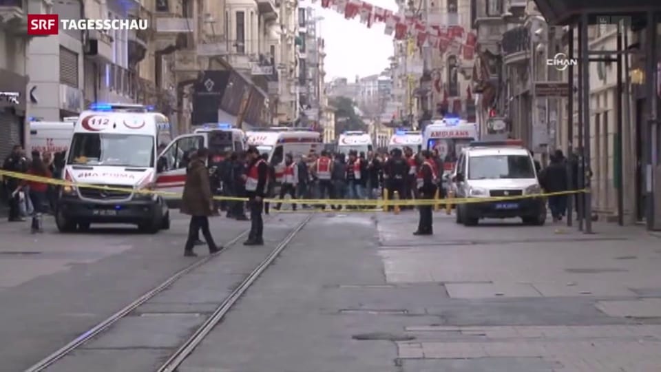 Selbstmordanschlag in Istanbul