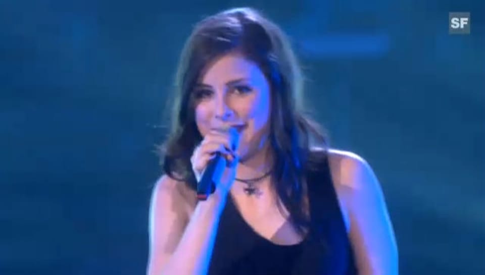 Lena Meyer-Landrut mit «Satellite» als Gewinnerin des Eurovision Song Contest 2010
