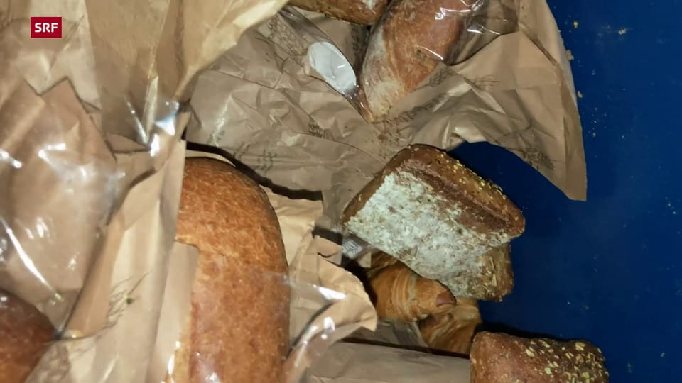 Kiloweise Brot landet im Abfall