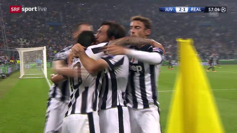 Das Hinspiel: Juventus - Real 2:1
