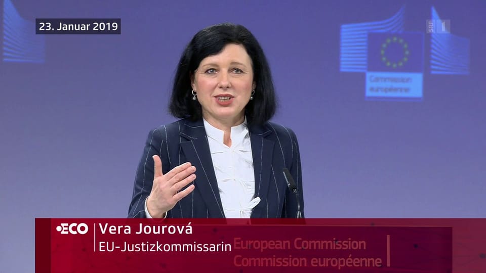  EU-Kommissarin Věra Jourová: «Goldenes Tor für Privilegierte.»