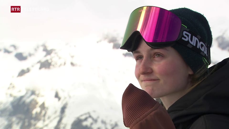 Bianca Gisler e sia passiun per sigls e trics cun snowboard