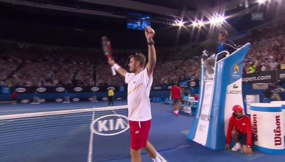 Archiv: Wawrinka schlägt Nadal im Melbourne-Final 2014