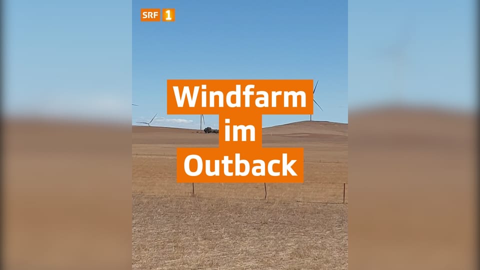 Windfarm im Outback