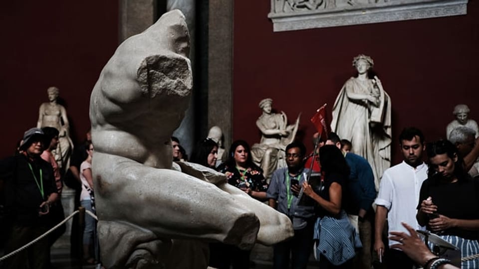 Dichtestress in den Vatikanischen Museen
