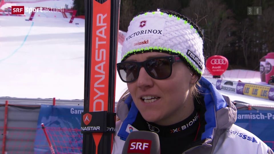 Fabienne Suter starke Zweite hinter Seriensiegerin Vonn
