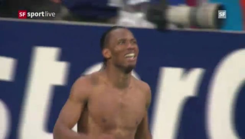 CL-Final 2012: Drogba schiesst Chelsea zum Sieg