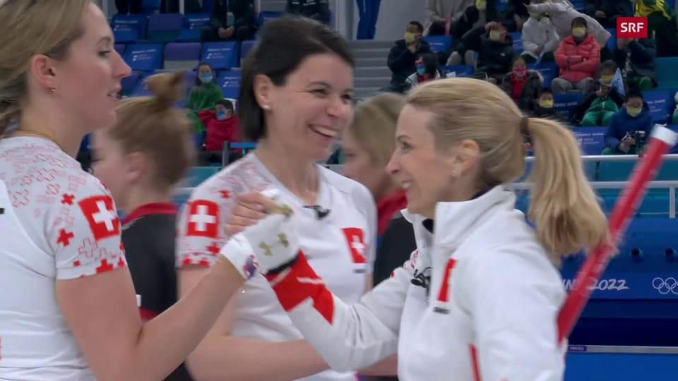 4. Sieg im 4. Spiel der Schweizer Curlerinnen gegen Dänemark