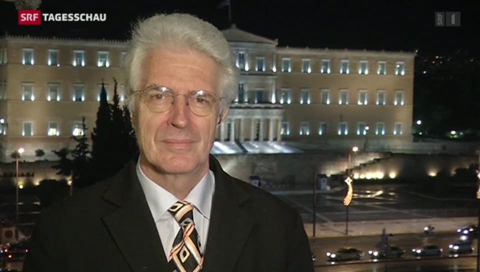 SRF-Korrespondent Werner van Gent erklärt die Lage in Athen