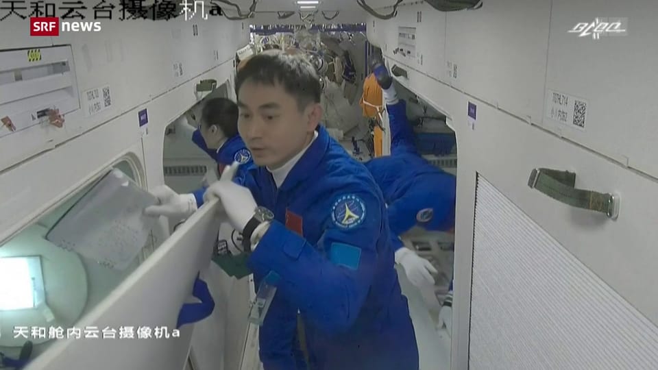 Chinesisches Astronauten-Trio hat Raumstation Tiangong erreicht