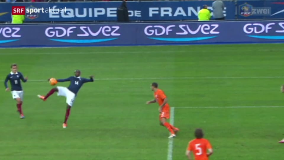 Fussball: Test Frankreich-Niederlande