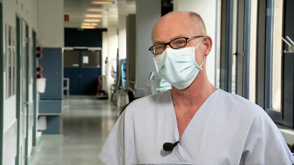 Martin Balmer, Kantonsspital Aarau: «Ich habe noch nie so viele Tränen gesehen»