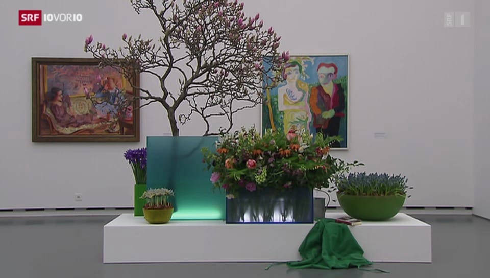 «Blumen für die Kunst» aus: 10vor10 vom 17.3.2014