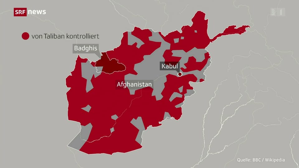 Aus dem Archiv: Die afghanischen Taliban rücken vor