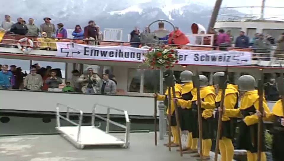 04. Mai 1991 - Bundesrat Jean-Pascal Delamuraz eröffnet den «Weg der Schweiz» (unkommentiert)