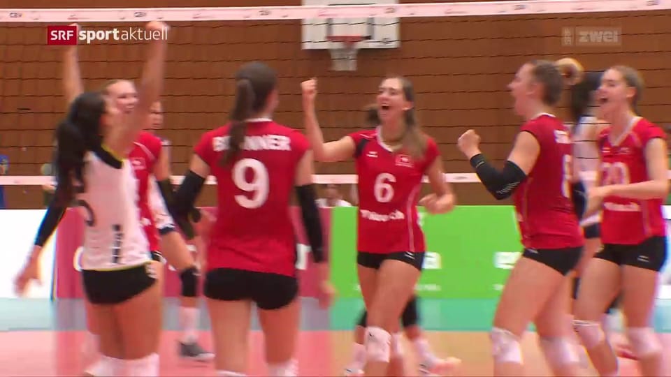 Schweizer Volleyballerinnen bereiten sich auf EM-Endrunde vor
