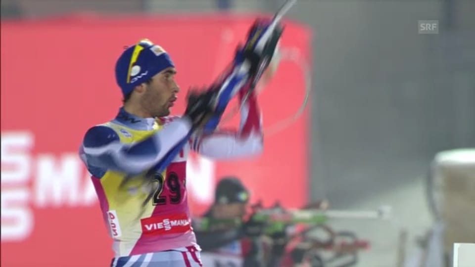 Biathlon-WM: Martin Fourcade