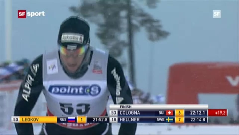 Langlauf: 10 km Männer Kuusamo, freie Technik («sportaktuell»)