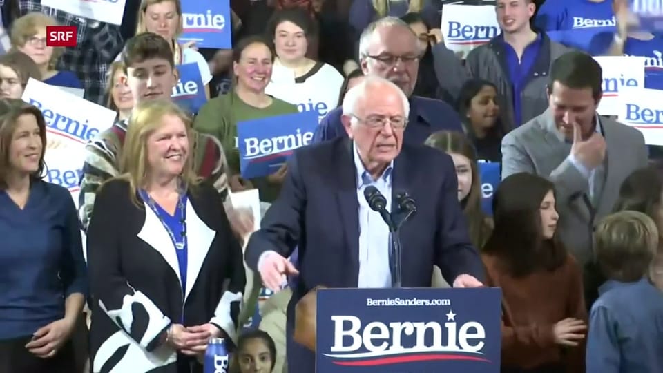 Bernie Sanders: «Wir werden gewinnen» (engl.)