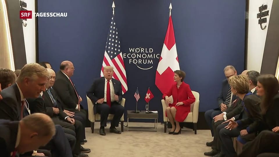 Freihandel und Klima: Die Themen beim Treffen zwischen den USA und der Schweiz