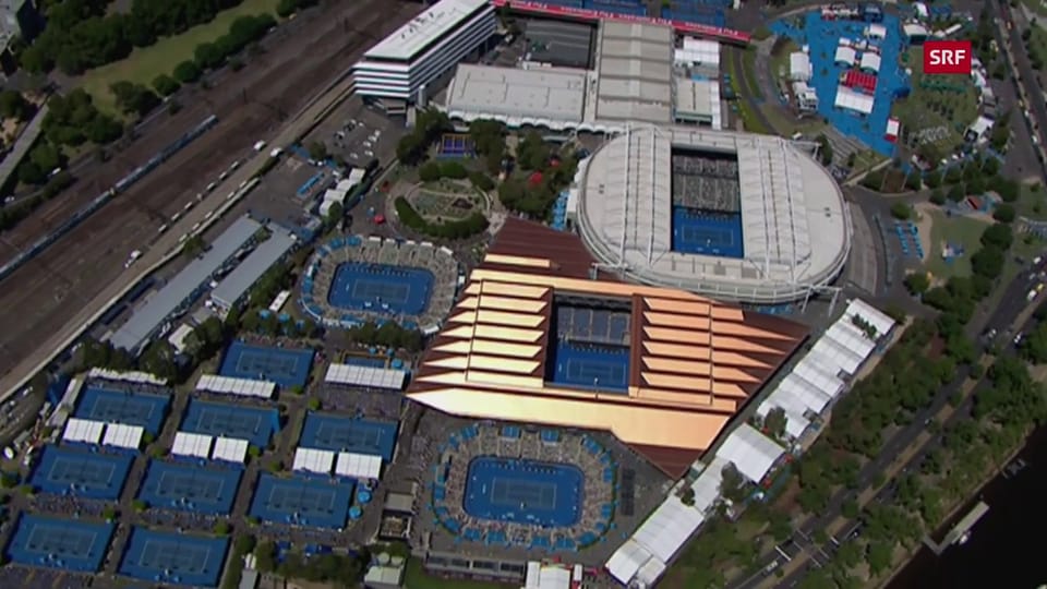 Archiv: Melbourne wird zum Tennis-Epizentrum