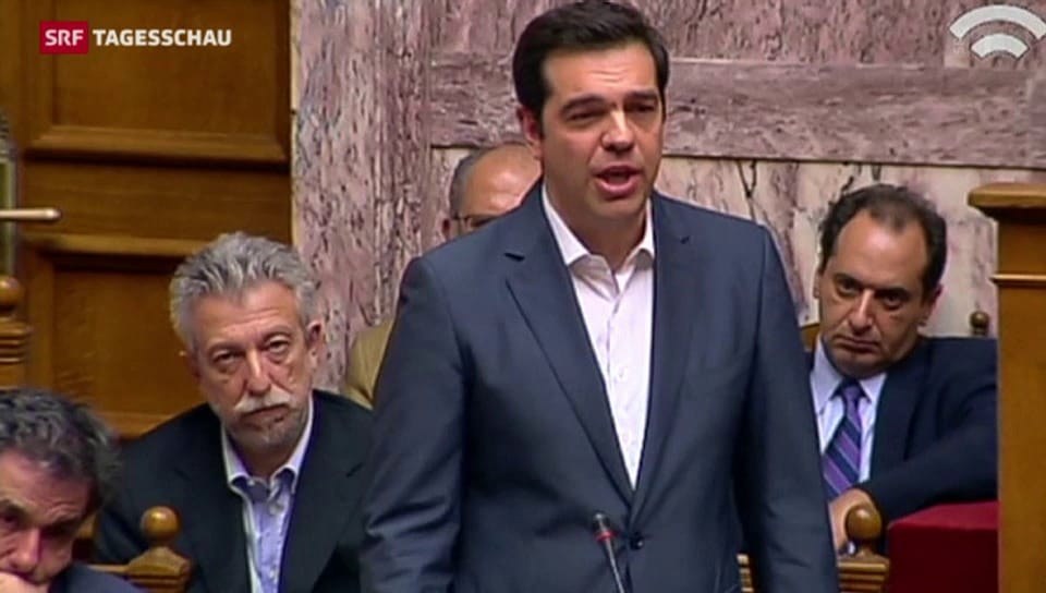 Tsipras bringt Sparprogramm durchs Parlament