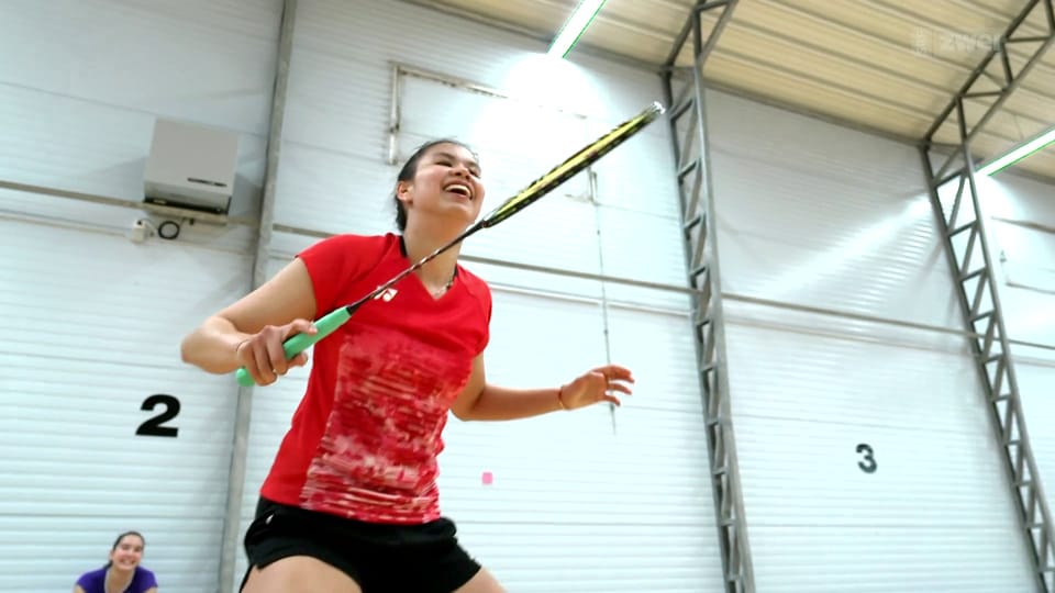 Badmintonspielerin Stadelmann im Porträt