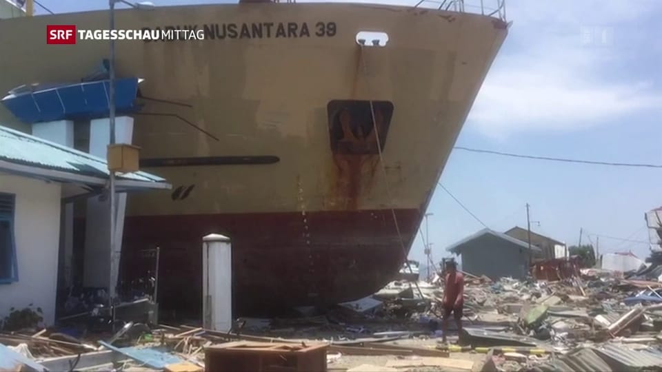 Katastrophe in Indonesien