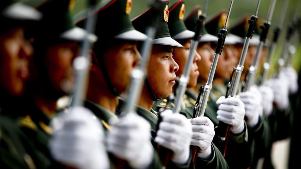 China gehört zu den grössten Rüstungsproduzenten