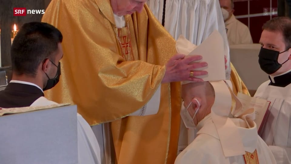 Joseph Bonnemain wird zum Bischof von Chur geweiht